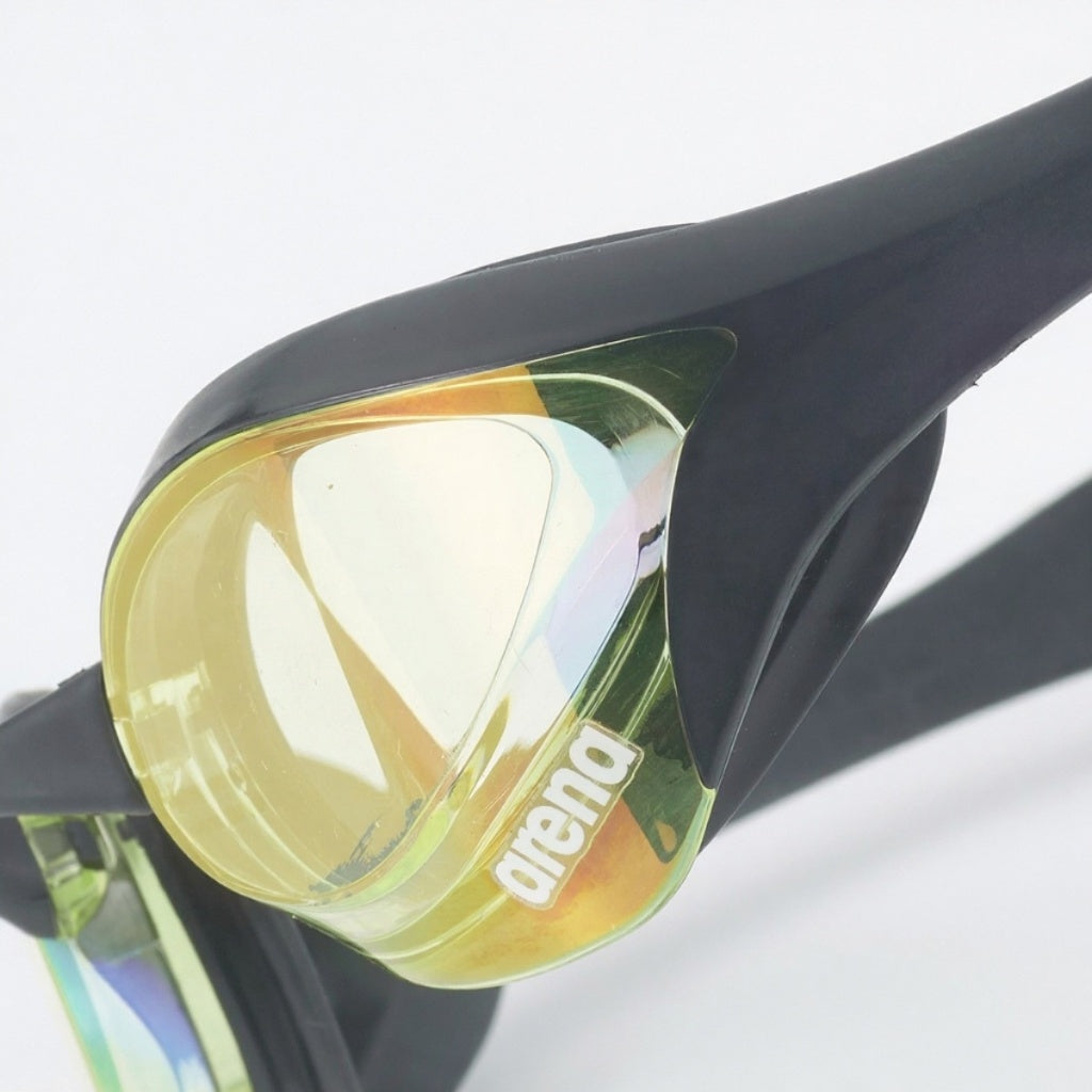 ARENA แว่นตาว่ายน้ำ แว่นตาดำน้ำสำหรับแข่งขัน ARENA TOP RACING GOGGLE | Cobra ultra mirror swipe (AASVR01)