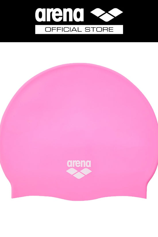 ARENA หมวกว่ายน้ำ กันน้ำผู้ใหญ่ซิลิโคน สีเดียว หมวกว่ายน้ำหญิง หมวกว่ายน้ำชาย AASCS14