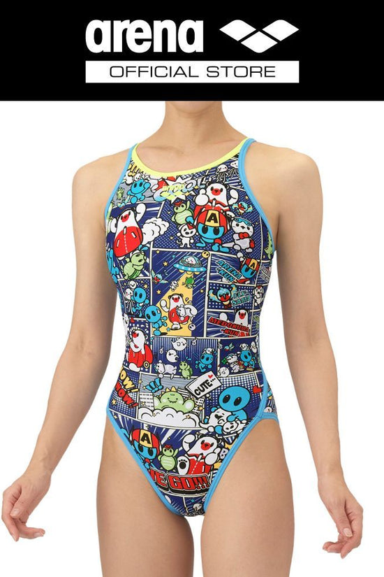 ARENA Training one-piece (open back) ชุดว่ายน้ำฝึกซ้อมหญิง | AAWTV26