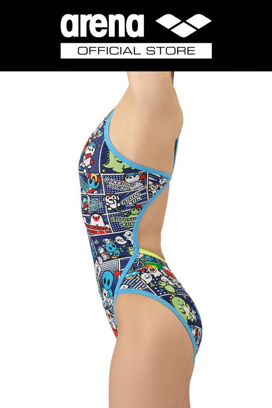 ARENA Training one-piece (open back) ชุดว่ายน้ำฝึกซ้อมหญิง | AAWTV26
